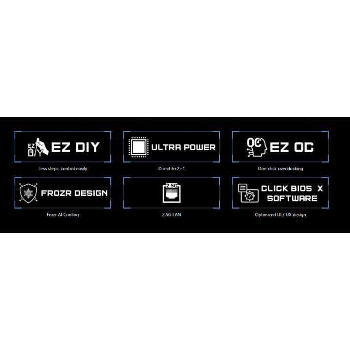 Дънна платка MSI PRO B850M-E EVO, AM5, DDR5 8200MT/s, PCIe 5.0 - 911-7F02-001 - 2