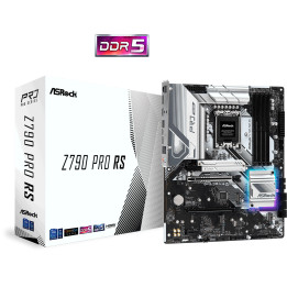 Дънна платка ASROCK Z790 Pro RS, LGA1700, 4xDDR5, 8xSATA3, 4xM.2, 2xPCIEx16, 2xPCIEx1 - 1