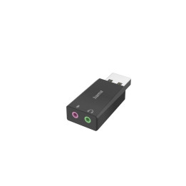 Външна звукова карта HAMA, USB-A, 2 канала, 2x3.5mm jack - HAMA-200323 - 1