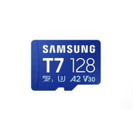 SD карта SAMSUNG T7, 128GB MicroSDXC U3 V30 A2 170MB/s - MB-MB128T/WW - 1