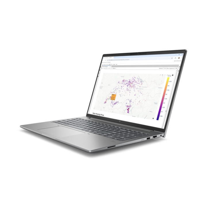 Лаптоп HP ZBook X G2i, 16" WQUXGA 120Hz, Intel Core Ultra 7 366H, NVIDIA RTX 2000 8GB, 32GB DDR5 5600MHz, 1TB PCIe SSD, Windows 
