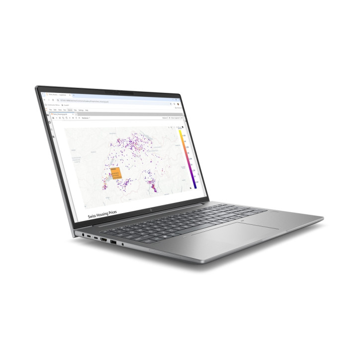 Лаптоп HP ZBook X G2i, 16" WQUXGA 120Hz, Intel Core Ultra 7 366H, NVIDIA RTX 2000 8GB, 32GB DDR5 5600MHz, 1TB PCIe SSD, Windows 