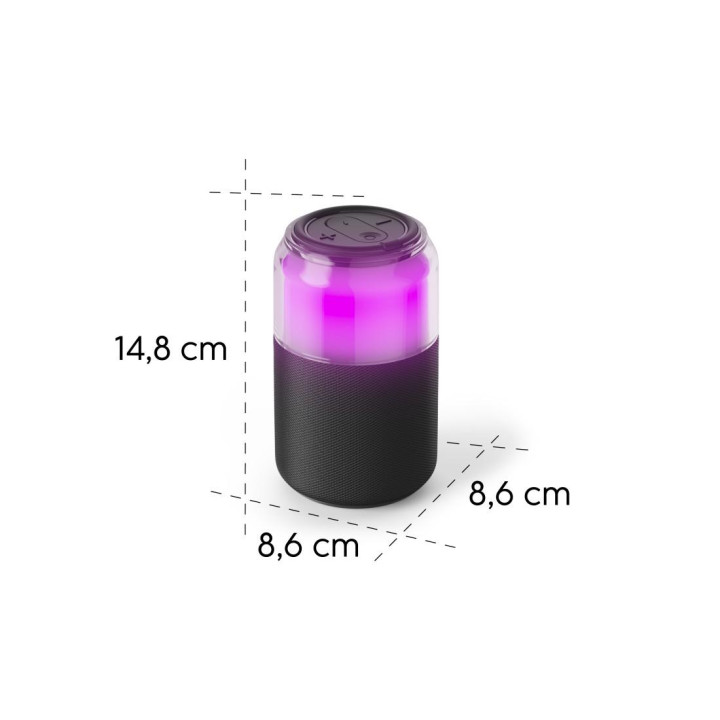 Bluetooth колонка HAMA Can Speaker, 5W, Bluetooth/AUX, акумулатор 10h - HAMA-188243 - 5
