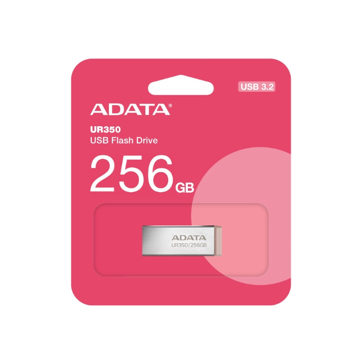 USB флаш памет ADATA UR350, 256GB USB 2.0 - UR350-256G-RSR/BG - 5