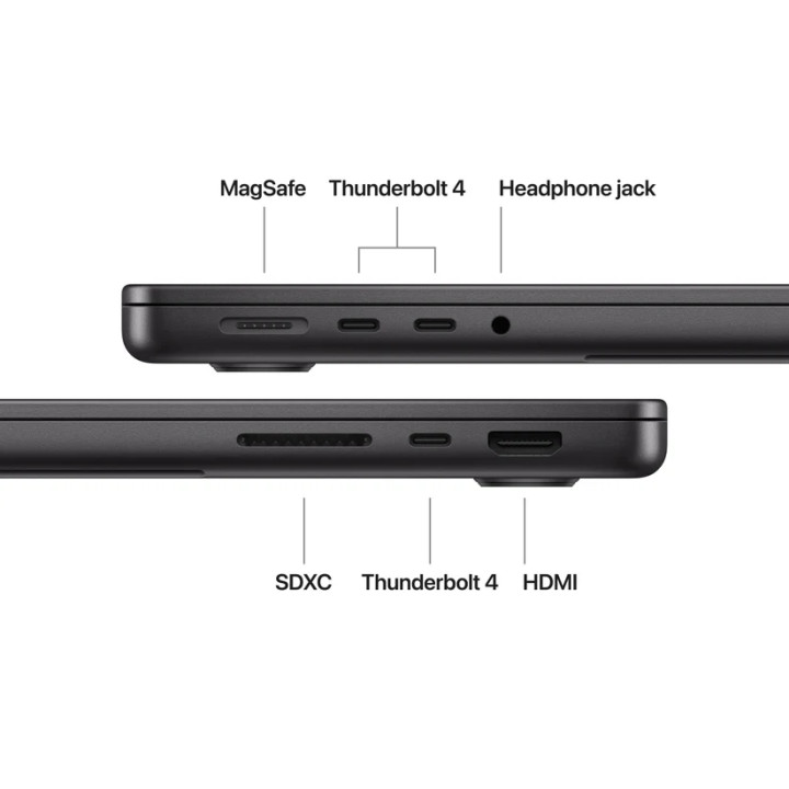 Лаптоп Apple MacBook Pro 14, 14.2" Liquid Retina XDR 3024x1964 120Hz, Apple M5 10-Core 4.6GHz, 24GB LPDDR5, 1TB SSD, macOS - MDE