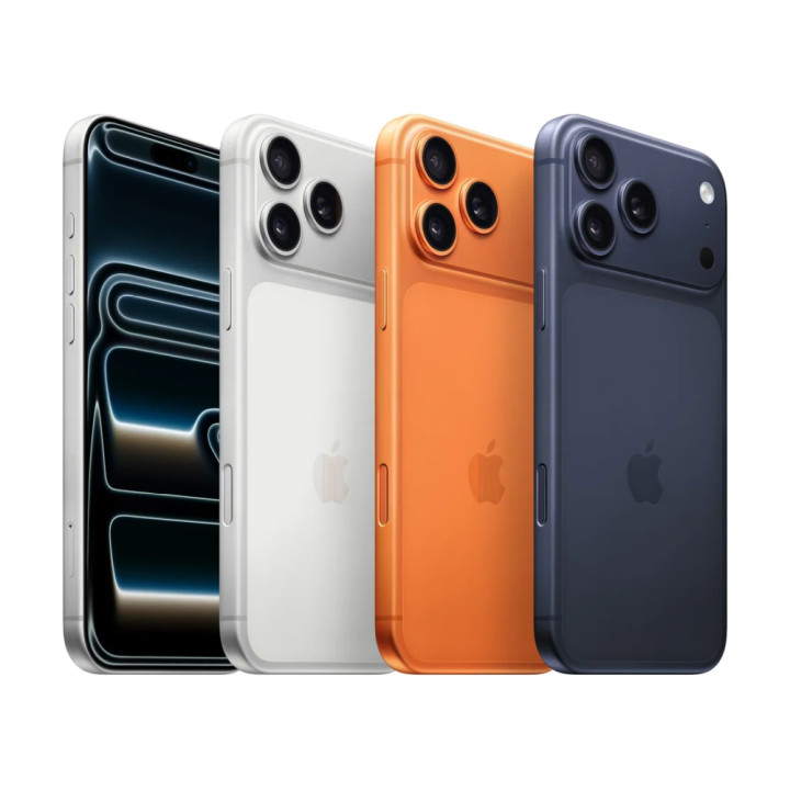 Мобилен телефон Apple iPhone 17 Pro Max, 6.9" LTPO Super Retina XDR OLED 120Hz, Apple A19 Pro, 12GB RAM, 256GB SSD, iOS 26 - MFY