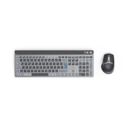 Безжичен комплект клавиатура и мишка HAMA WKM-750, Bluetooth & 2.4GHz, кирилизирана - HAMA-173069 - 1