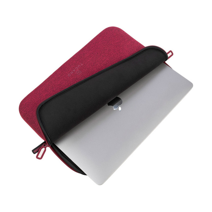 Защитен калъф за лаптоп TUCANO Melange, 12"-13" лаптоп, Neoprene, Burgundy - BFM1112-BX - 4
