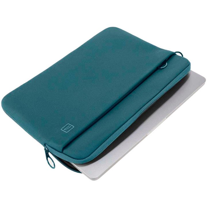 Калъф за лаптоп TUCANO TOP, 14 инча, Neoprene, Petrol Blue - BFTMB14-B - 3