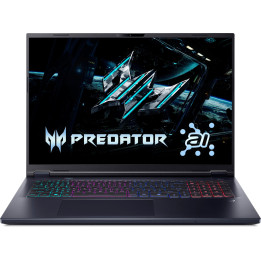 Лаптоп Acer Predator Helios Neo 18 PHN18-72-91F0, 18" WQXGA 240Hz IPS, Intel Core Ultra 9 275HX, RTX 5070 8GB, 32GB DDR5, 1TB SS