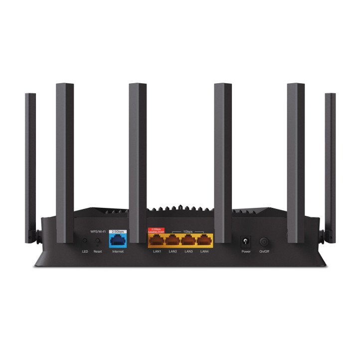 Безжичен рутер TP-Link Archer GE400, BE6500, WiFi 7, 2x2.5GbE, 3xGbE - 9