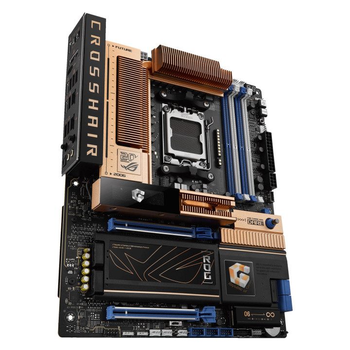 Дънна платка ASUS ROG CROSSHAIR X870E 2006 WIFI, AM5 сокет, DDR5, PCIe 5.0 - 90MB1PP0-M0EAY0 - 3