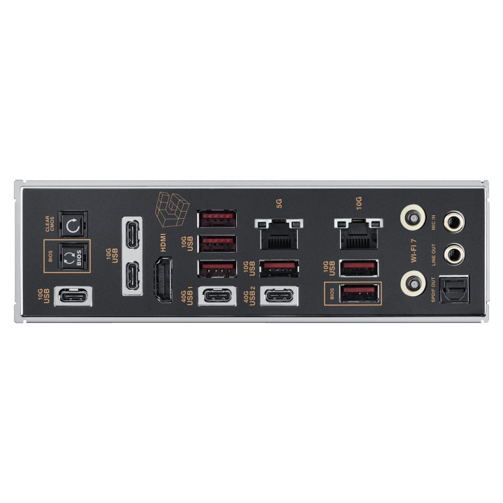 Дънна платка ASUS ROG CROSSHAIR X870E 2006 WIFI, AM5 сокет, DDR5, PCIe 5.0 - 90MB1PP0-M0EAY0 - 8