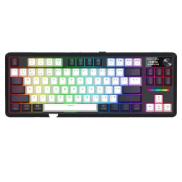 Bluetooth механична геймърска клавиатура Redragon Wildslash LCD Pro K746WB-RGB-PRO, RGB осветление - 1