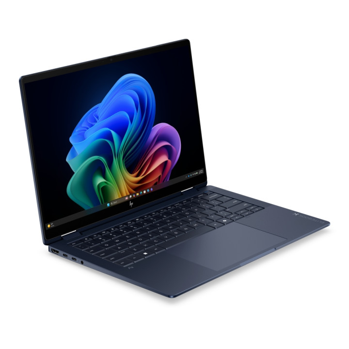 Лаптоп HP EliteBook X Flip G2i, 14" WUXGA IPS Touch, Intel Core Ultra 7 356H, 32GB LPDDR5X, 1TB PCIe SSD, Windows 11 Pro - D95MN
