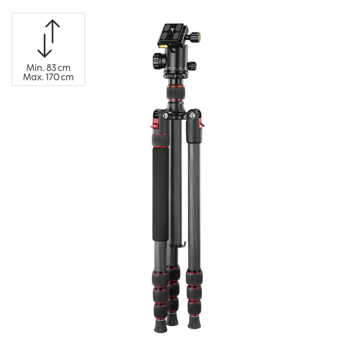 Трипод HAMA Ramble II Duo Carbon, 46-160 cm, Карбон - HAMA-04486 - 10