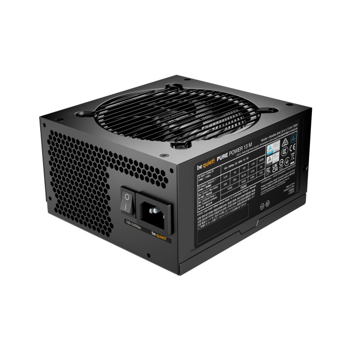 Модулно захранване be quiet! Pure Power 13 M, 750W ATX 3.1 Gold - BP026EU - 3