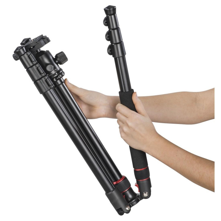 Трипод HAMA TAR Duo, с регулируема височина 50-165 cm, 3D Ball - HAMA-04475 - 6