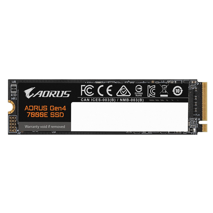 SSD диск Gigabyte AORUS 7000E, 1TB NVMe PCIe 4.0 x4, 7100/6100 MB/s  - AG470E1TB - 2