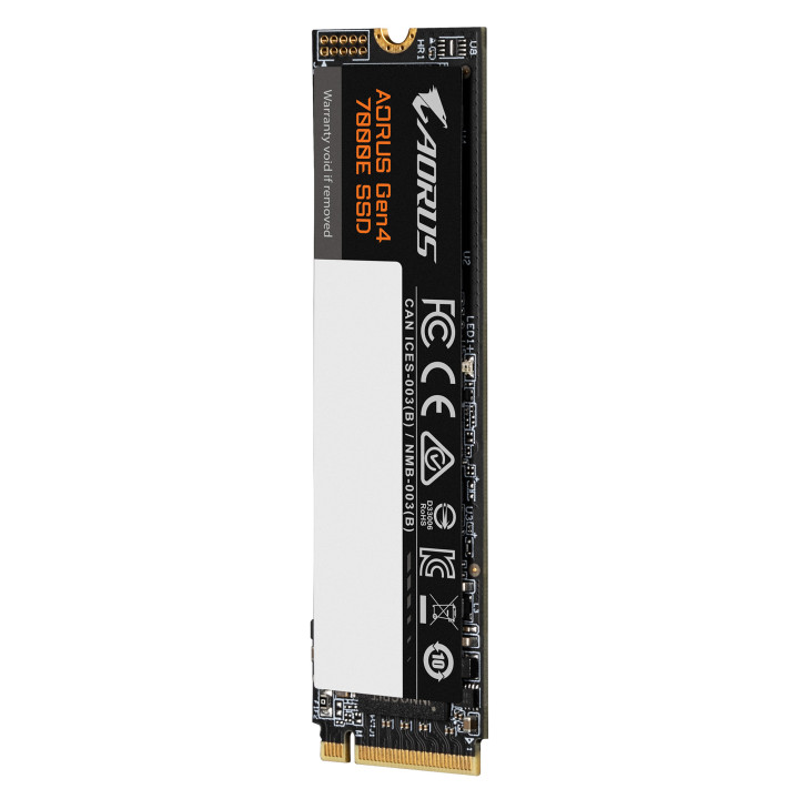 SSD диск Gigabyte AORUS 7000E, 1TB NVMe PCIe 4.0 x4, 7100/6100 MB/s  - AG470E1TB - 4