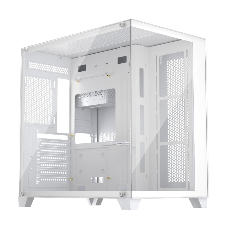 Кутия за компютър 1stPlayer MEGAVIEW MV8 White, ATX - MV8-TP-WH
