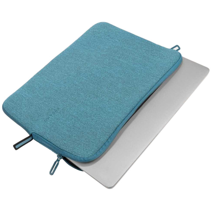 Защитен калъф TUCANO Melange, за 13"-14" лаптоп, MacBook Air 15 (2023), MacBook Pro 15 (2016-2019), светло син, Neoprene - BFM13
