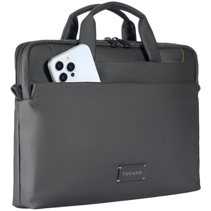 Чанта TUCANO Work Out 5, за лаптоп до 13", MacBook Pro 14, MacBook Air/Pro 13, Черна - WO5-MB14-BK - 4