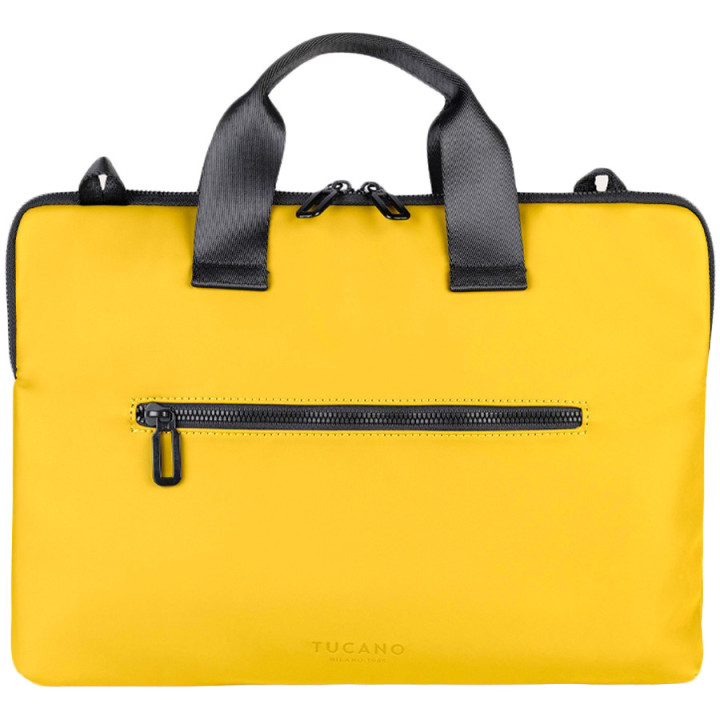 Чанта TUCANO Gommo, за лаптоп до 14",  MacBook Pro 14”, жълта, Водоустойчива - BSGOM1314-Y - 1