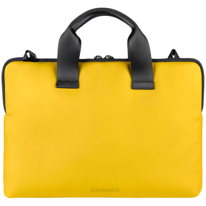 Чанта TUCANO Gommo, за лаптоп до 14",  MacBook Pro 14”, жълта, Водоустойчива - BSGOM1314-Y - 2