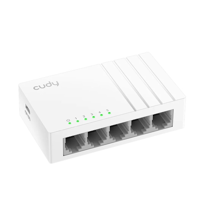 Комутатор CUDY FS105D, 5-портов 10/100 Mbps - 1