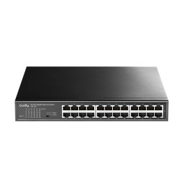Комутатор Cudy GS1024, 24 портов Gigabit Ethernet, 48 Gbps пропускателна способност, фенлес охлаждане, Desktop/Rackmount - 1