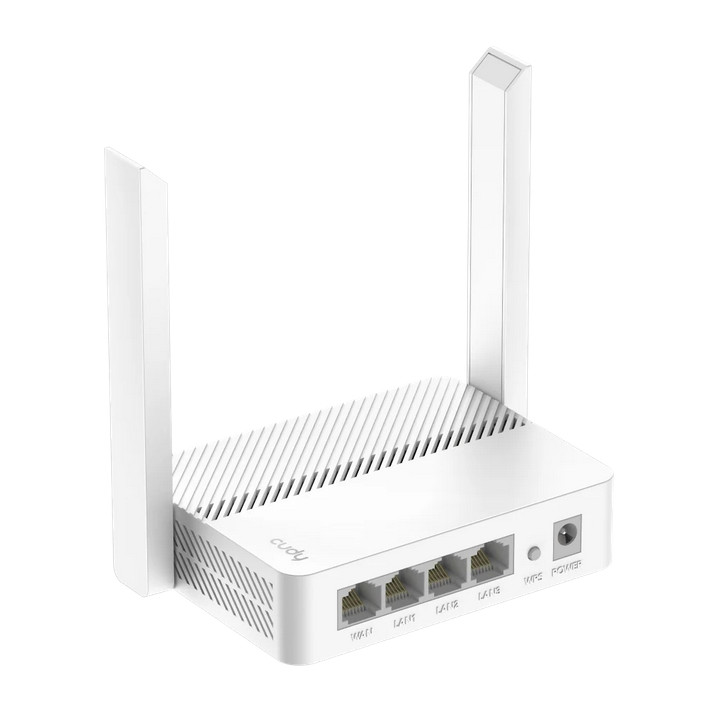 Рутер CUDY WR300, 300Mbps 2.4GHz, 4x10/100Mbps портове - 1