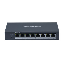 PoE Switch Hikvision DS-3E0508P-O, 4x Gigabit PoE 802.3af/at, 4x Gigabit RJ45, 60W PoE - 1
