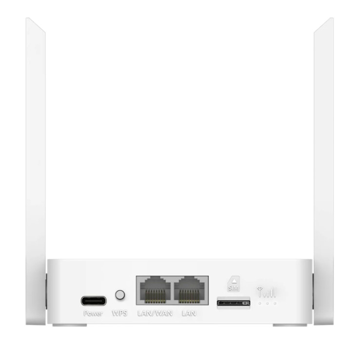 Рутер Cudy LT300, Wi-Fi 4 N300 300Mbps, 4G LTE Cat.4, 2x 10/100Base-TX портове, Nano SIM - 3