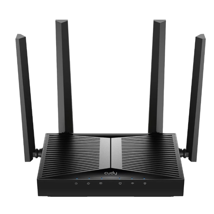 Рутер Cudy WR3600, Wi-Fi 7 BE3600, 3568 Mbps (5GHz 2882 Mbps + 2.4GHz 688 Mbps), 5x Gigabit портове - 1