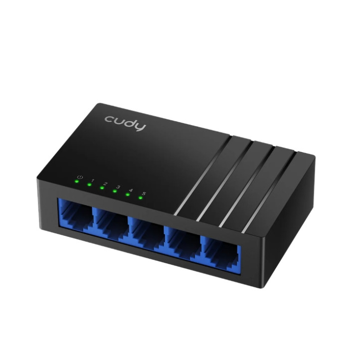 Мрежов суич Cudy GS105D, 5x Gigabit портове - 1
