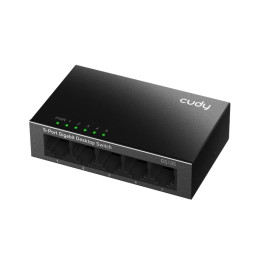 Мрежов комутатор Cudy GS105, 5x Gigabit RJ45 портове, 10 Gbps пропускателна способност - 1