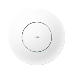 Достъпна точка CUDY AP3000, Wi-Fi 6 AX3000 Dual Band, 2402Mbps (5GHz) + 574Mbps (2.4GHz), 1x 2.5G Ethernet, 12V DC/PoE - 1