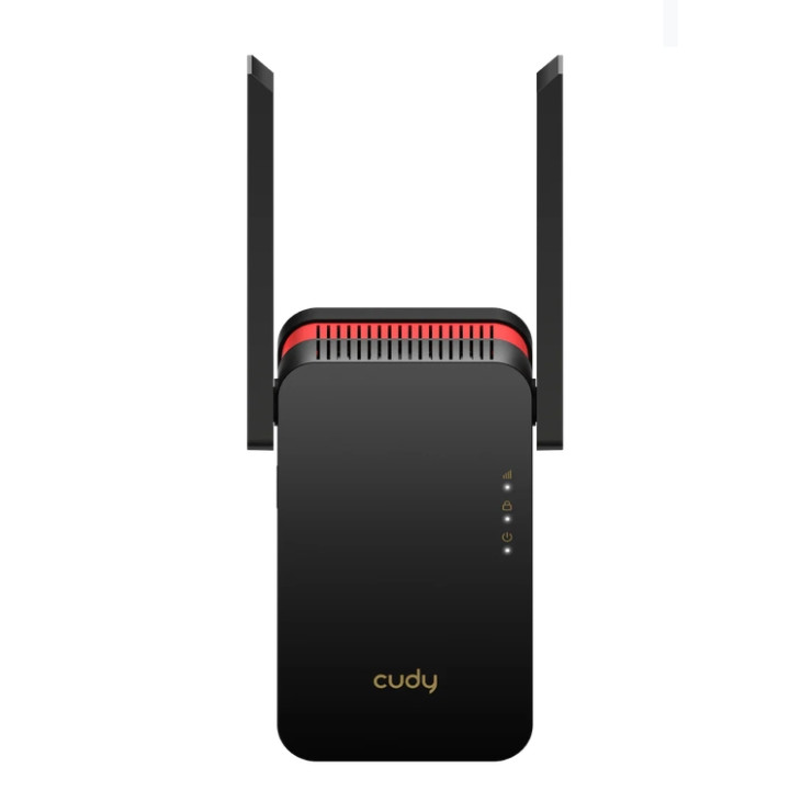 WiFi 6 Mesh усилвател Cudy RE3000, WiFi 6 Mesh Repeater AX3000 2402Mbps (5GHz) + 574Mbps (2.4GHz), 1x Gigabit Ethernet - 2
