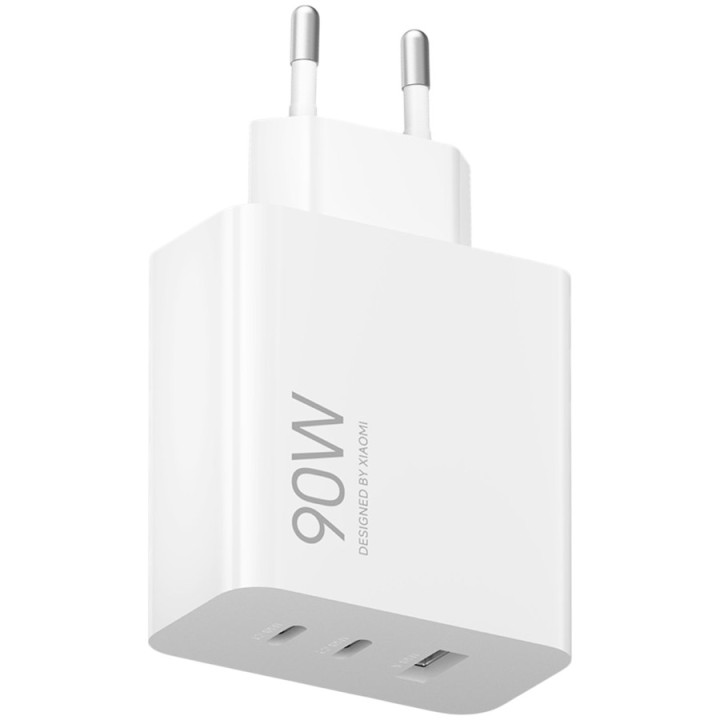 Зарядно XIAOMI 90W HyperCharge, 3-портов USB/USB-C, 90W, Power Delivery - BHR087MEU - 1