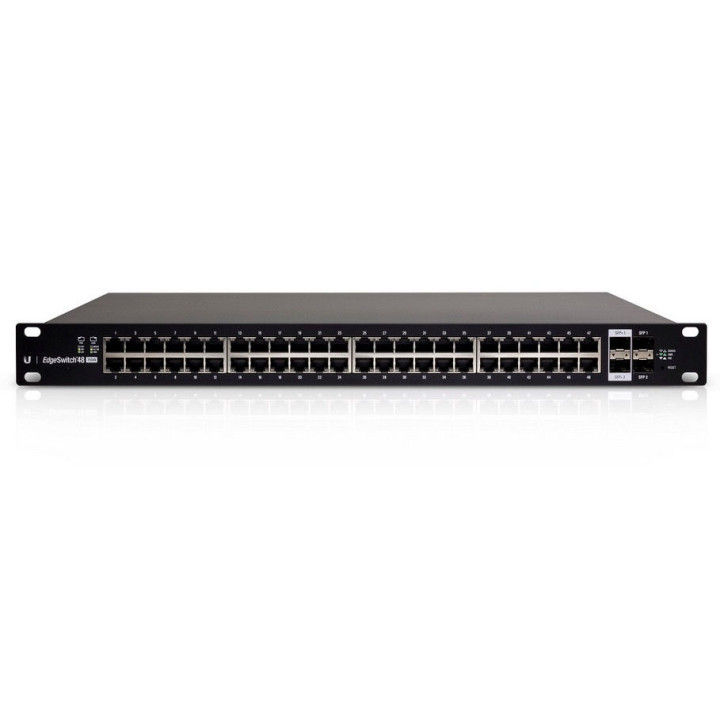 Управляем комутатор Ubiquiti EdgeSwitch ES-48-500W, 48x 1000Mbps + 2x SFP+ порта, 1U рак монтаж - 3