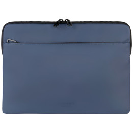 Калъф TUCANO Gommo, за лаптоп 14” или MacBook Pro 14”, Син, Защита от надраскване/прах/влага, Двоен цип - BFGOM1314-B - 1