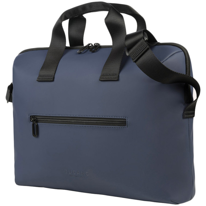 Чанта за лаптоп Tucano Gommo, до 15.6" или MacBook Pro 16" (2021-2023), синя - BGOM15-B - 4