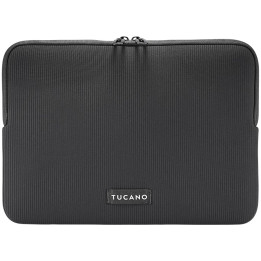 Калъф Tucano Colore Sleeve, за лаптопи 12" или МacBook 13", неопрен, черен - BFC21213-BK - 1
