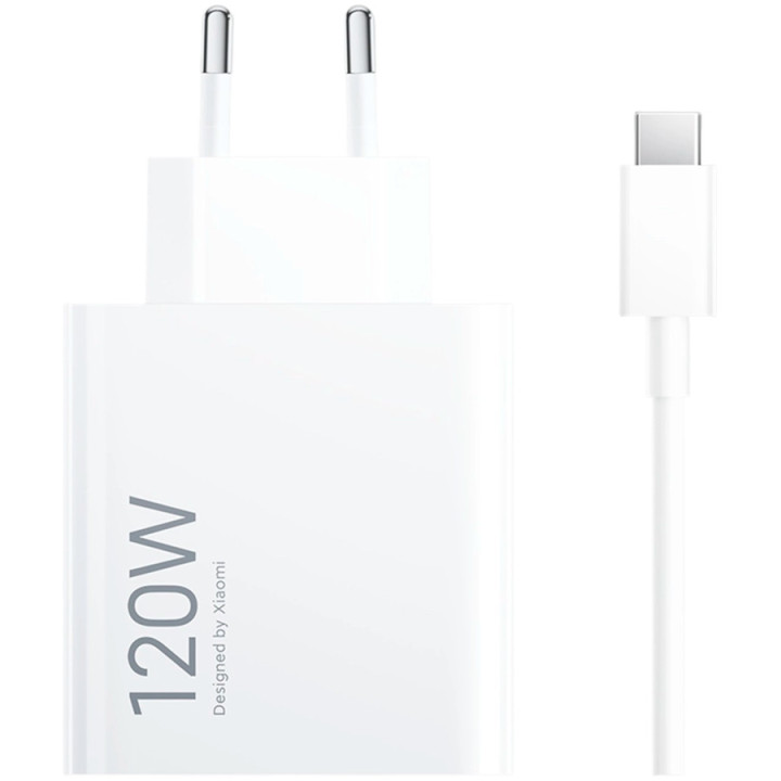 Зарядно Xiaomi 120W HyperCharge Combo Type-A, 120W USB Type-A, Qualcomm Quick Charge 3.0 - BHR9462EU - 2