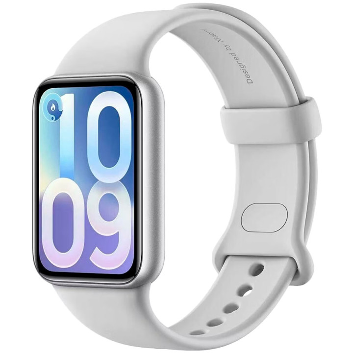 Смарт часовник Xiaomi Smart Band 10 Pro, 1.74" AMOLED 480x336, Glacier Silver - BHR08WBGL - 2