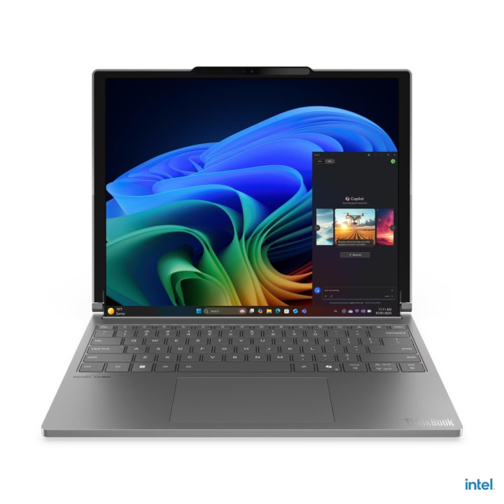 Лаптоп Lenovo ThinkBook Plus G6 Rollable, 14"-16.7" POLED 2000x1600/2000x2350, Intel Core Ultra 7 258V, 32GB LPDDR5X, 1TB SSD, W