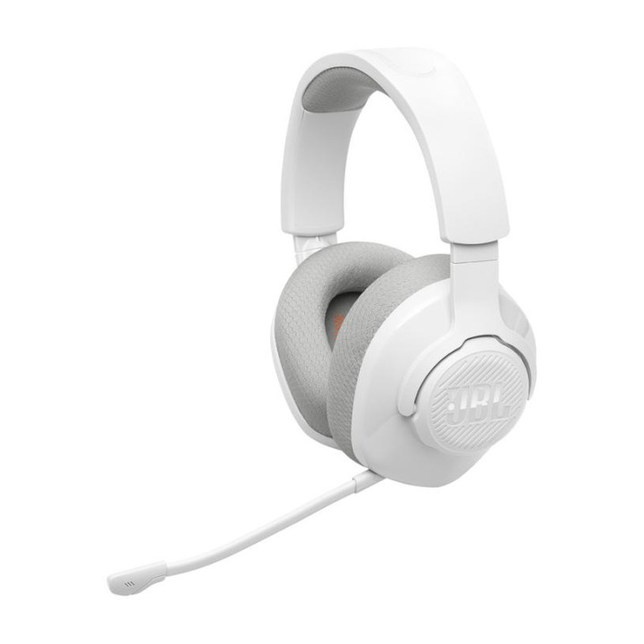 Безжични геймърски слушалки JBL Quantum 360, 2.4GHz, 40mm драйвери, JBL QuantumSURROUND, Бял - 46001008 - 1