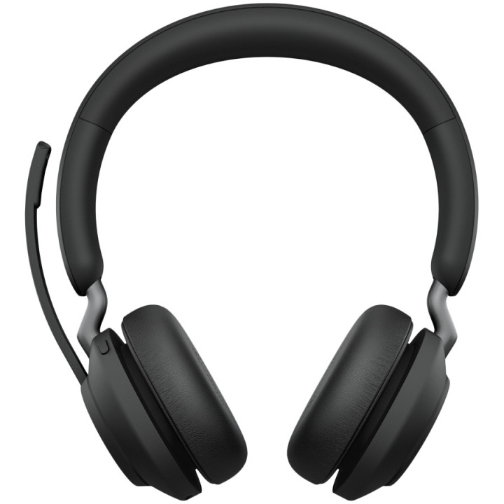 Слушалки Jabra Evolve2 65, Bluetooth 5.0, Стерео, Микрофон, Черни - 26599-999-999 - 2