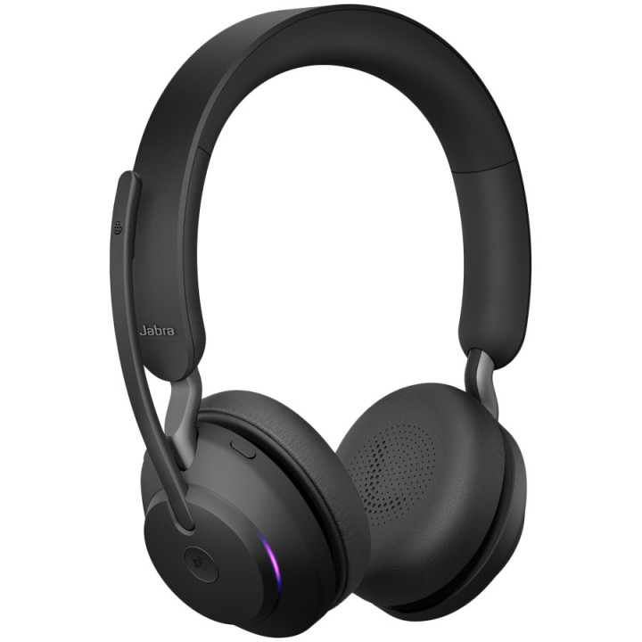 Слушалки Jabra Evolve2 65, Bluetooth 5.0, Стерео, Микрофон, Черни - 26599-999-999 - 3